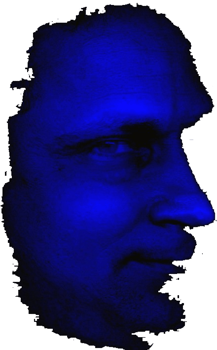 WB blau maske Portrait